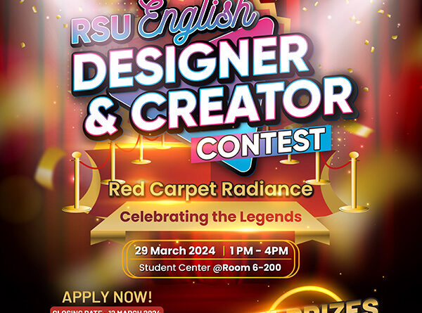 ม.รังสิต จัดกิจกรรม RSU English Designer & Creator Contest 2024 - www ...