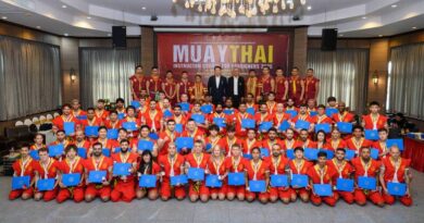 ปิดฉากอย่างยิ่งใหญ่! สคม. กกท. มอบประกาศนียบัตร “ผู้ฝึกสอนมวยไทยชาวต่างชาติ” ยกระดับศิลปะมวยไทยสู่มาตรฐานสากล ที่พัทยา