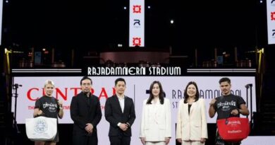 GSV เดินหน้าต่อยอดศักยภาพราชดำเนิน จับมือ ห้างเซ็นทรัล​ เผยความร่วมมือเชิงกลยุทธ์ครั้งสำคัญ ประเดิมโปรเจกต์ความร่วมมือแห่งปีเปิดตัว Central x Rajadamnern Stadium Bag