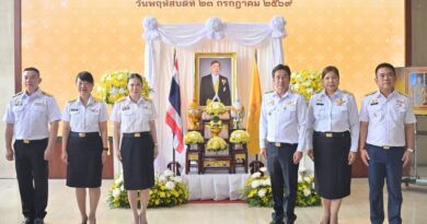 ททท. จัดพิธีถวายพระพรชัยมงคล เนื่องในโอกาสวันเฉลิมพระชนมพรรษา พระบาทสมเด็จพระเจ้าอยู่หัว 28 กรกฎาคม 2569