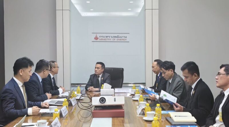 Thailand’s Minister of Energy Akanat Promphan Meets CGNEI Chairman Zhang Chaoqun